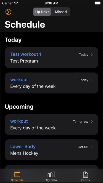 Kinduct Athlete Screenshot