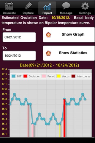 BodyTemp&Period Monitor Pro screenshot 2