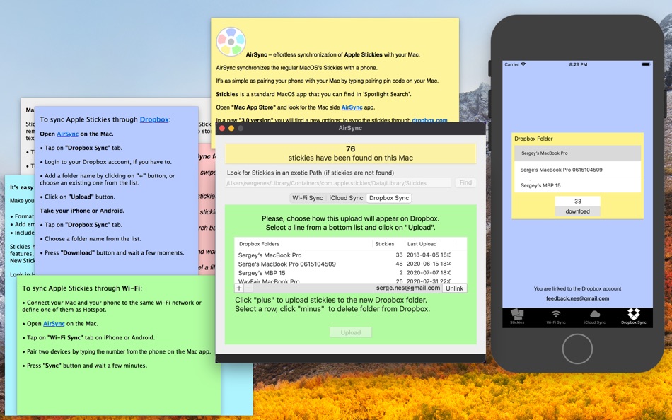 #5. AirSync for Stickies (macOS) 게시자: AnswerSolutions LLC