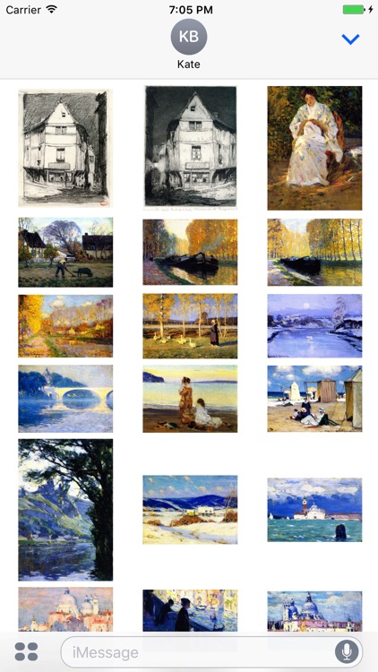 Clarence Gagnon Artworks Stickers