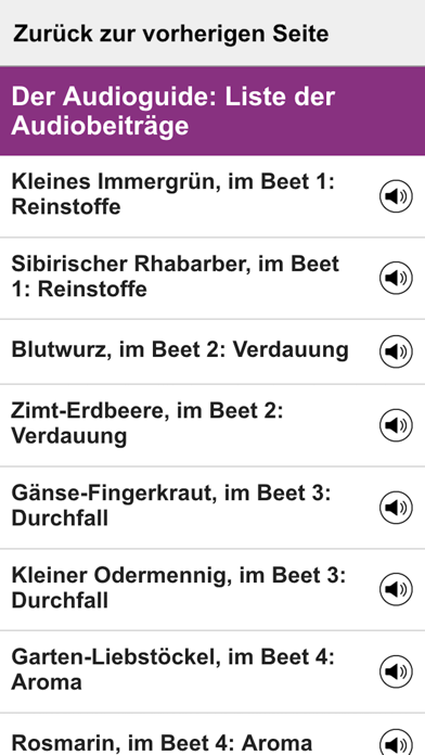 Botanischer Garten Frankfurt. Screenshot