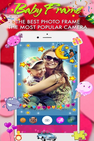 Baby Photo Frame- Wonder Photo, Cute Frame screenshot 2