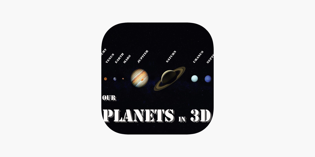 Our Planets in 3D on the App Store