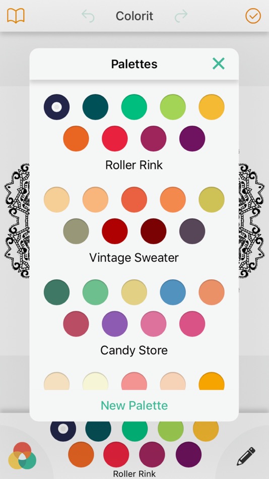 #5. mandala coloring book therapy games for adults (iOS) От: Sim Kemthong