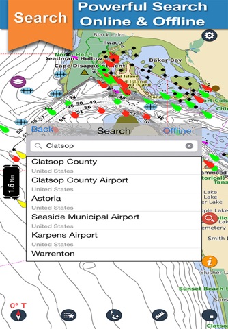 Washington GPS Nautical Charts screenshot 3
