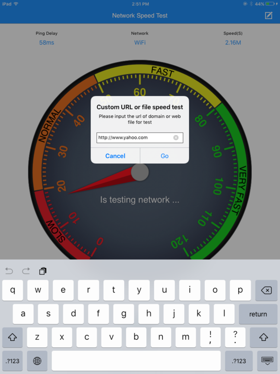 speed tester & net ping test screenshot 3