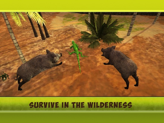 Screenshot #5 pour Simulateur de lézards 3D - survie des reptiles géa