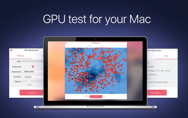GPU Benchmark: System Test on the Mac App Store