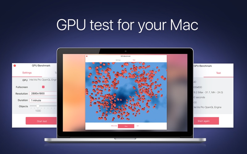 gpu benchmark: system test iphone screenshot 1