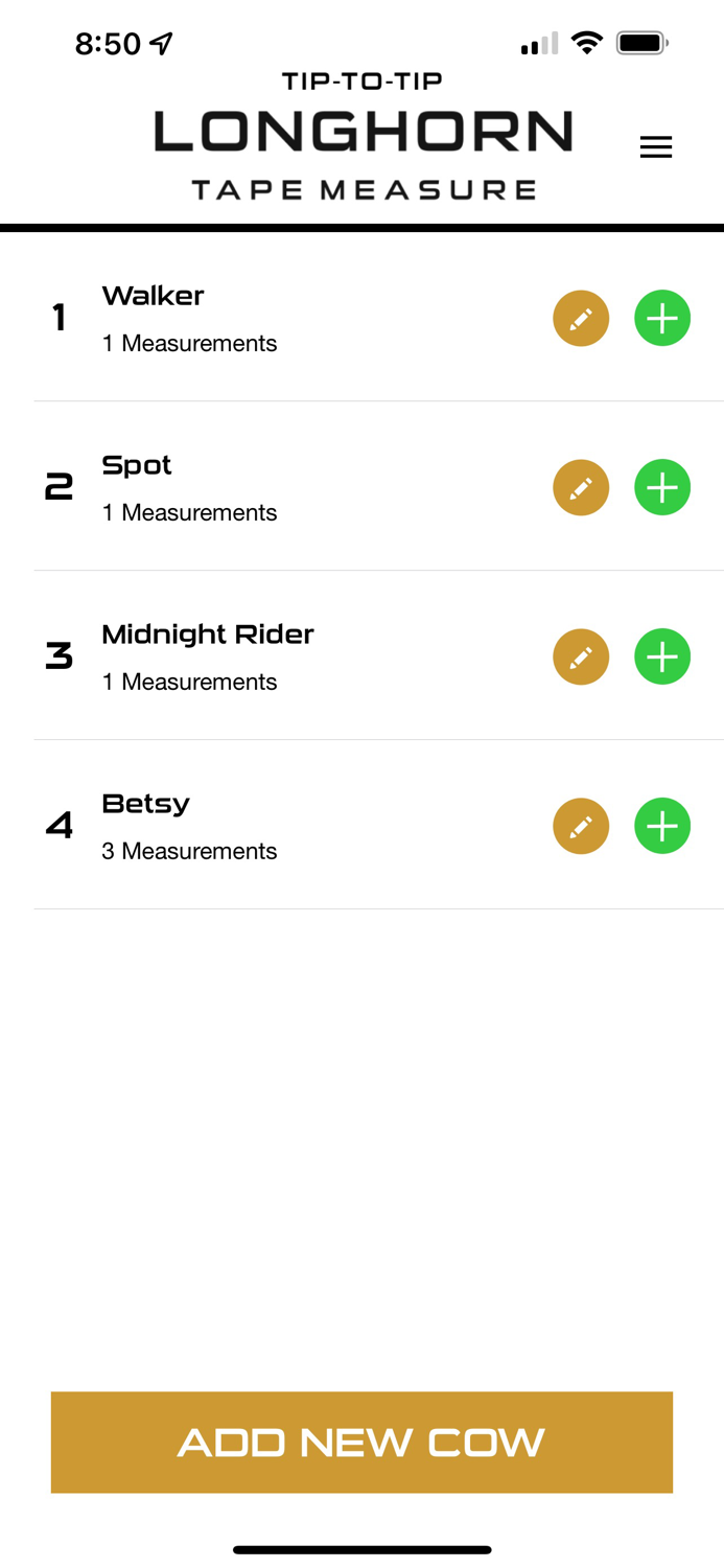 TTT Longhorn Tape Measure