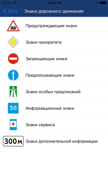 Знаки дорожного движения 2015