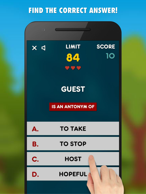 Screenshot #5 pour Antonyms Game