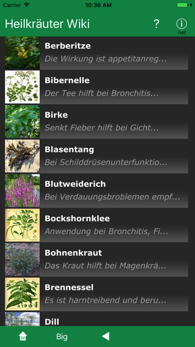 Heilkräuter Wiki Screenshot