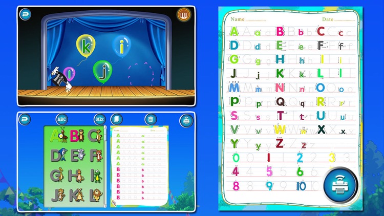 ABC Circus- Alphabet&Number Learning Games kids screenshot-4