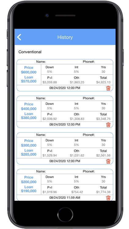 Loan Calc-Lite screenshot-5