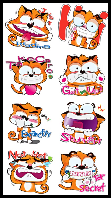 Ginger Cat Sticker Pack
