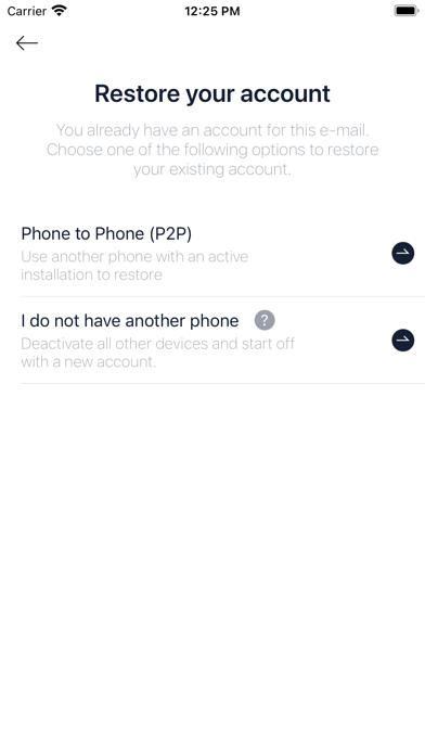 AuthN by IDEE Screenshot