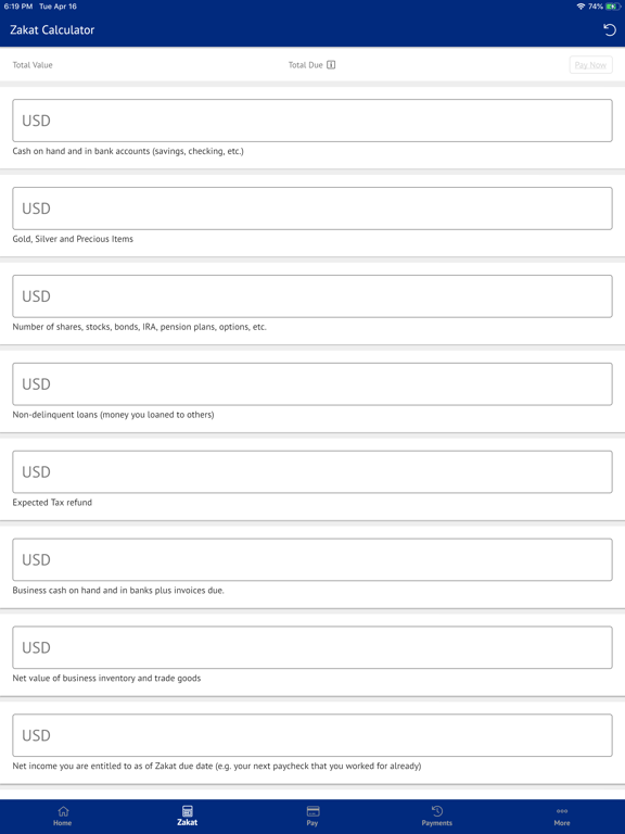 Screenshot #5 pour American Muallaf Baitulmaal