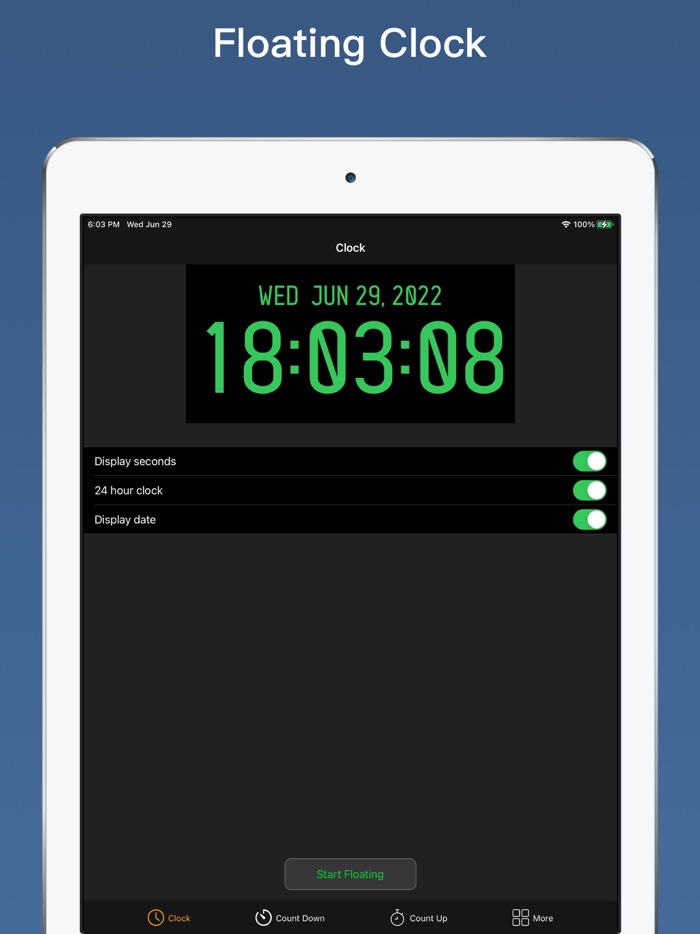 LCT Floating Timer - Stopwatch