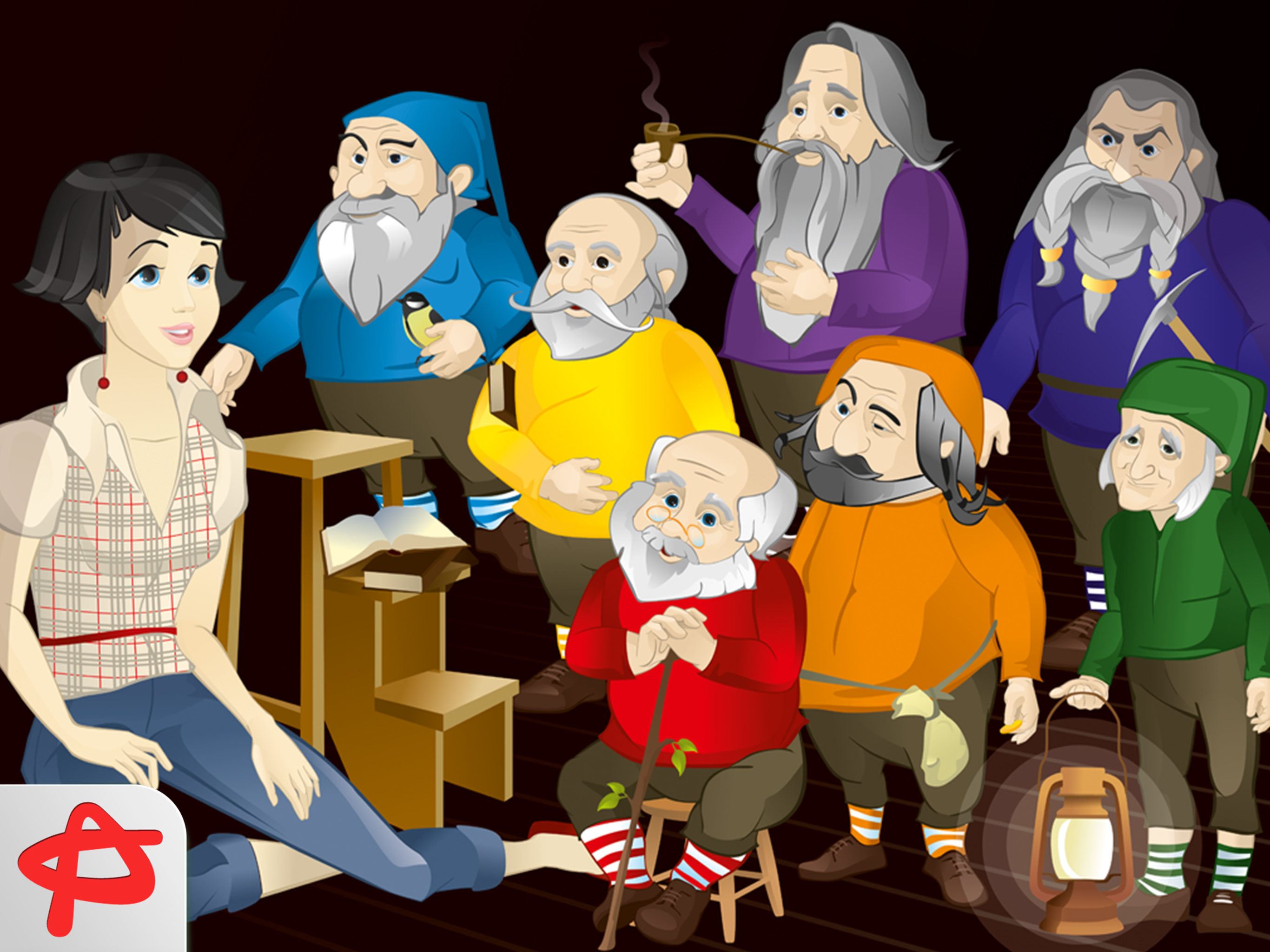 Snow White: Free Interactive Book for Kids