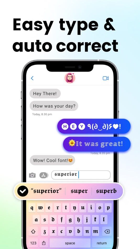 #5. Fonts Keyboard ⋆ (iOS) 由: Simple Health