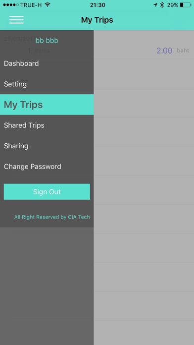 Screenshot #1 pour TripExpense