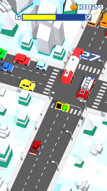 Crossy Crash Traffic Panic