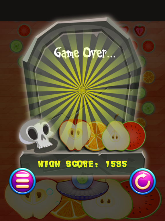 Bubble Shooter Candy Fruit Pop iPad screenshot