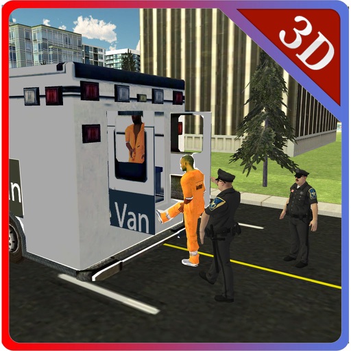 Prisoner Transporter Van Simulator & Driver Sim icon