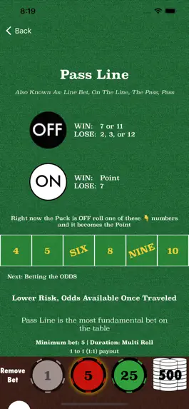 Game screenshot Learn Craps apk