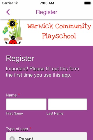 Warwick Community Playschool screenshot 2