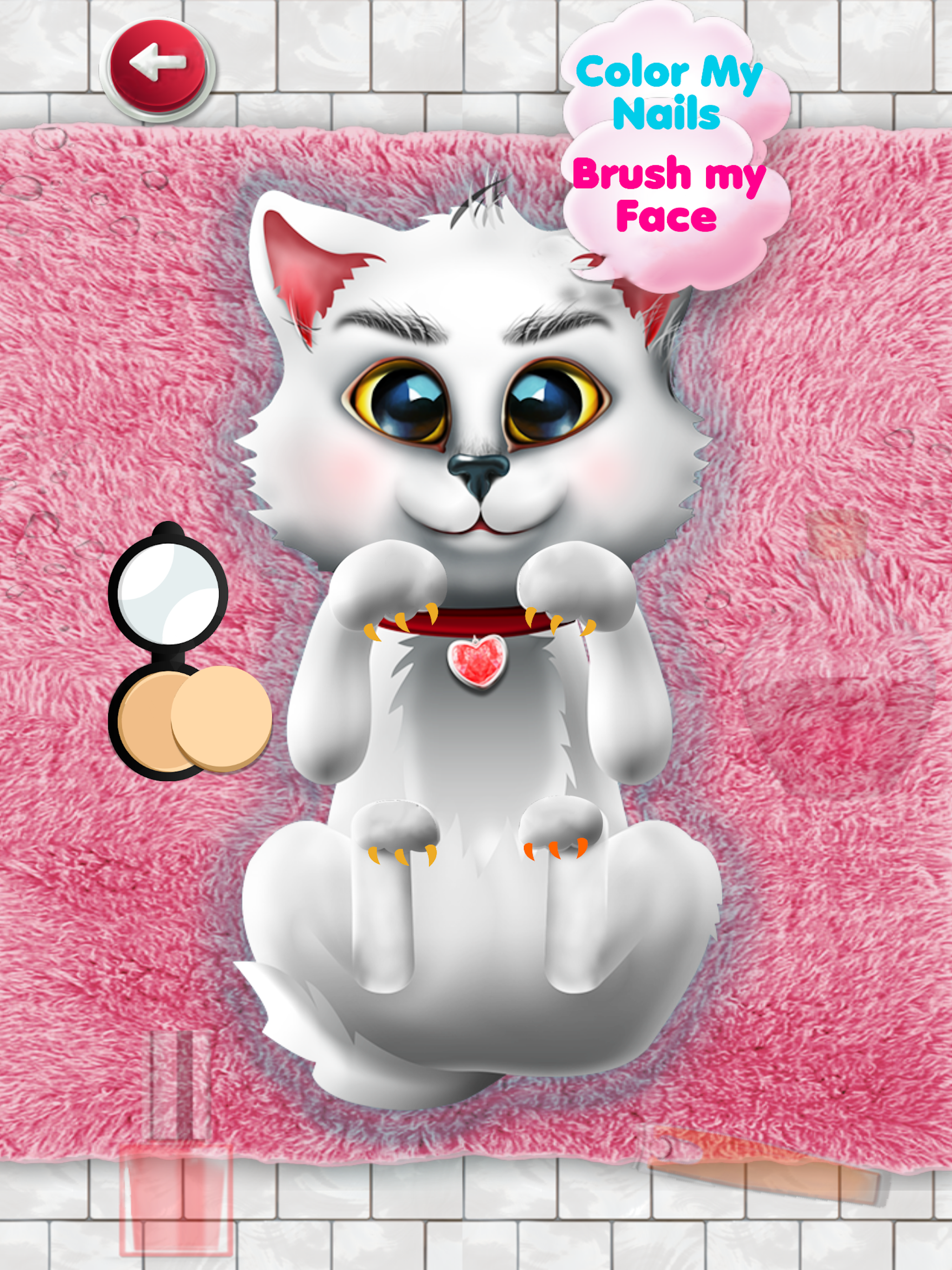 Kitten Salon : kitty games & kids games for girls screenshot 7