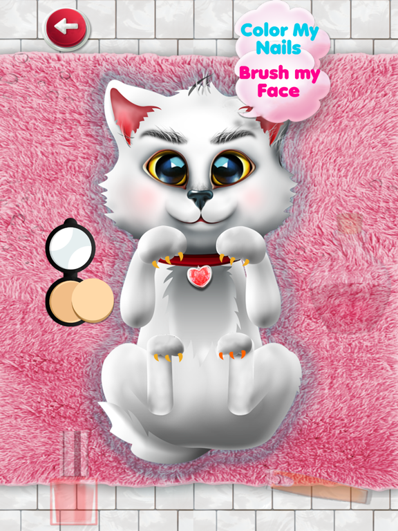 Screenshot #5 pour Kitten Salon : kitty games & kids games for girls