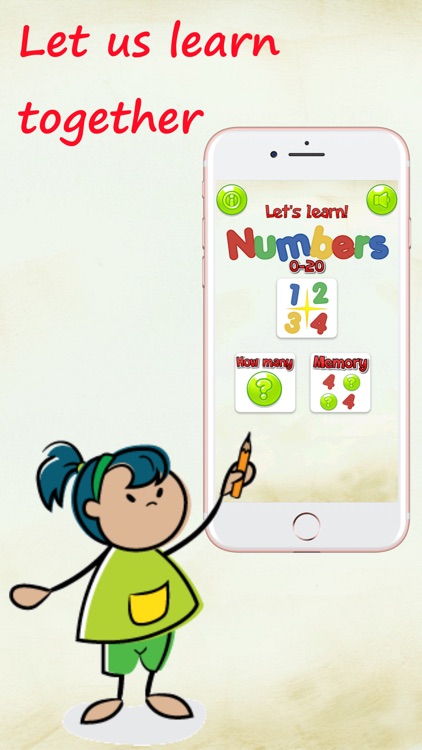 Let's learn! Numbers - count from 1 to 20