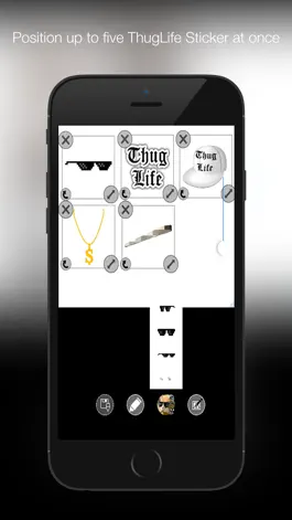 Game screenshot Thug Life Photo Maker: Funny Sticker Editor apk