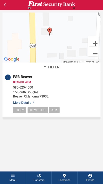 The First Security Bank