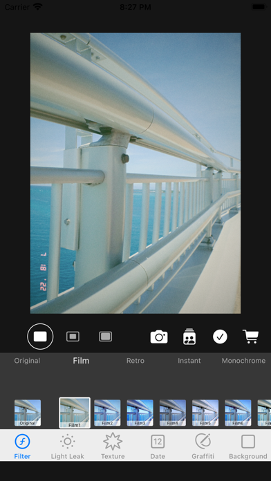 Film camera & Instant cam app Screenshot 2 - AppWisp.com Film camera & Instant cam app Screenshot 2 - AppWisp.com