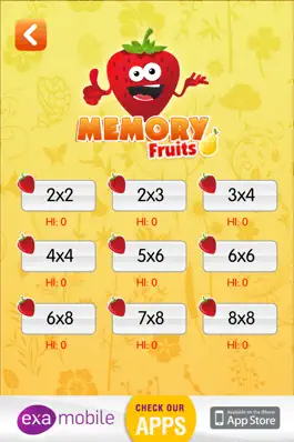 Game screenshot Memory Fruits - Freemium Match Game hack