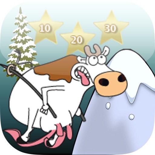 The Crazy Skiing Cow LT icon