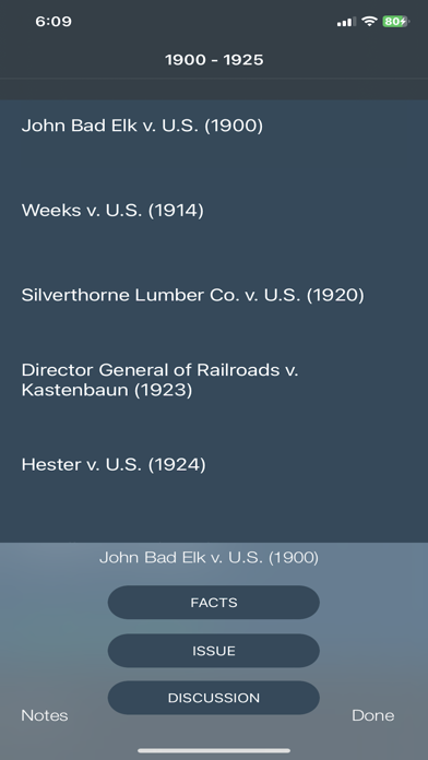 Case Law Studies Lite Screenshot