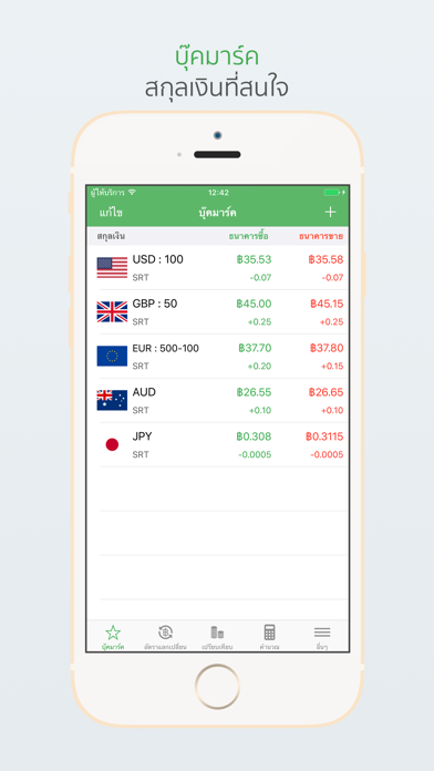 Screenshot #3 pour ExchangeTHB - อัตราแลกเปลี่ยนเงินบาท