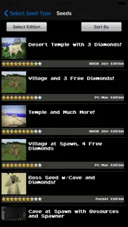 amazing seeds for minecraft iphone screenshot 1