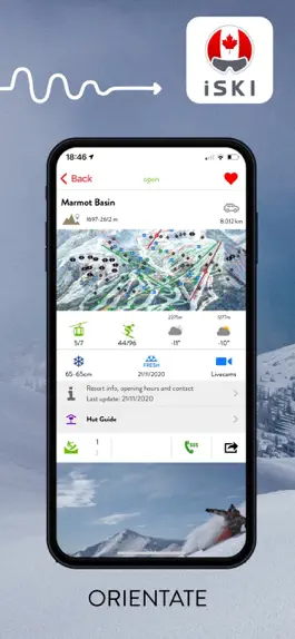 Game screenshot iSKI Canada - Ski Schnee Live hack
