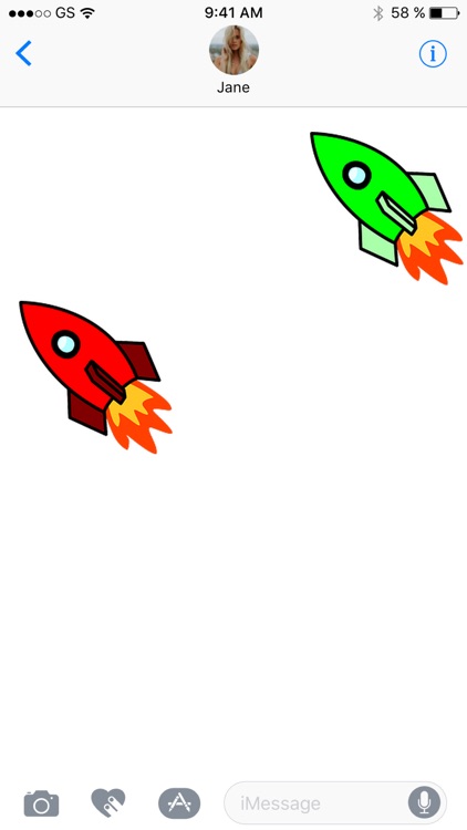 Rocket Sticker Pack!