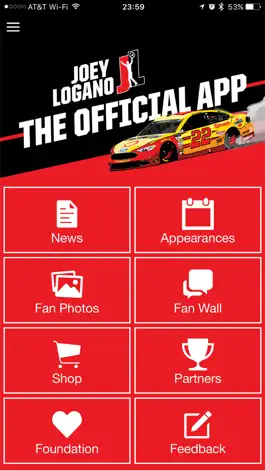 Game screenshot Joey Logano Official App mod apk