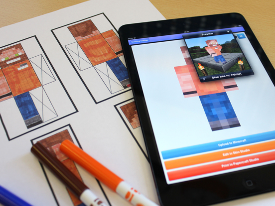 Minecraft: Skin Scanner iPad app afbeelding 1