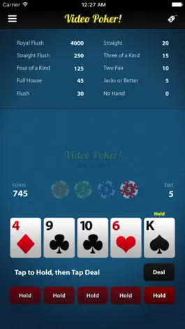 Game screenshot Video Poker! mod apk