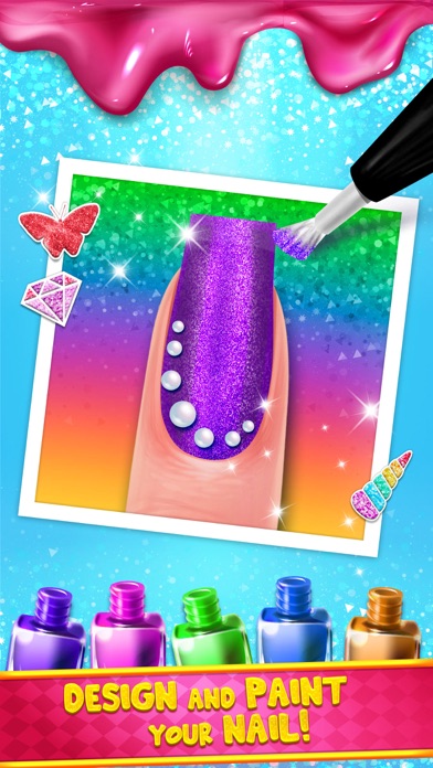 Nail Salon Game: Acrylic Nails Screenshot