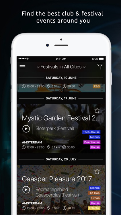 Qrash= Last minute to the best clubs & Festivals!