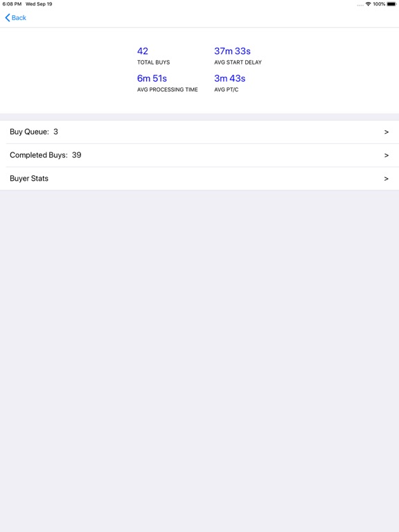 BuyerKiosk Live iPad screenshot 3 - Business app